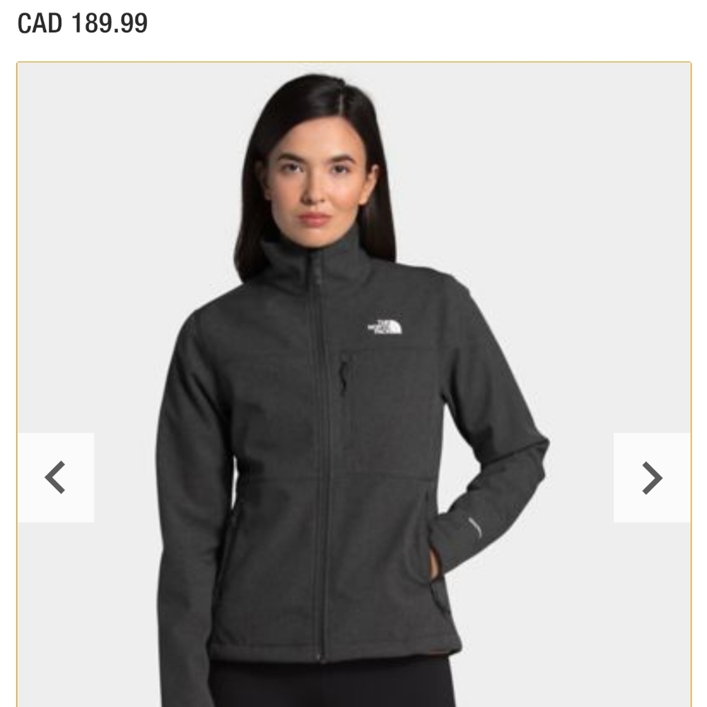 Black north face jacket
